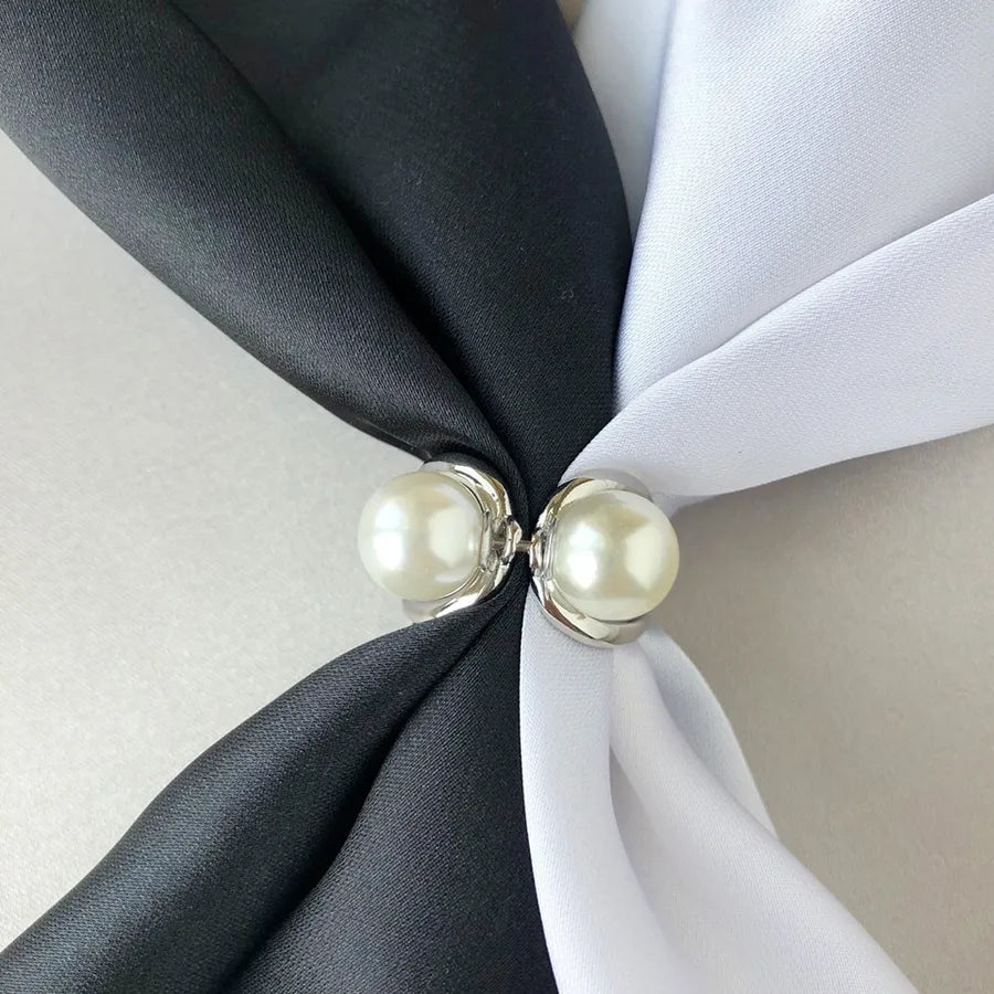 Sweet Flower Alloy Women's Scarf Ring