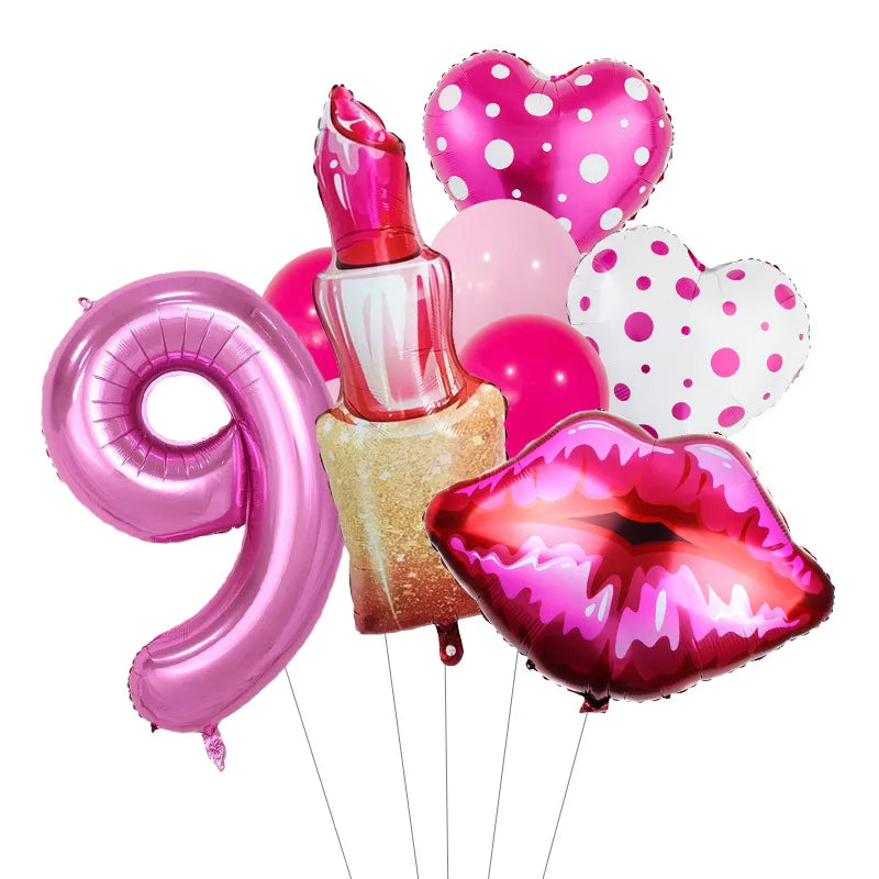 Birthday Simple Style Classic Style Color Block Aluminum Film Birthday Festival Balloons