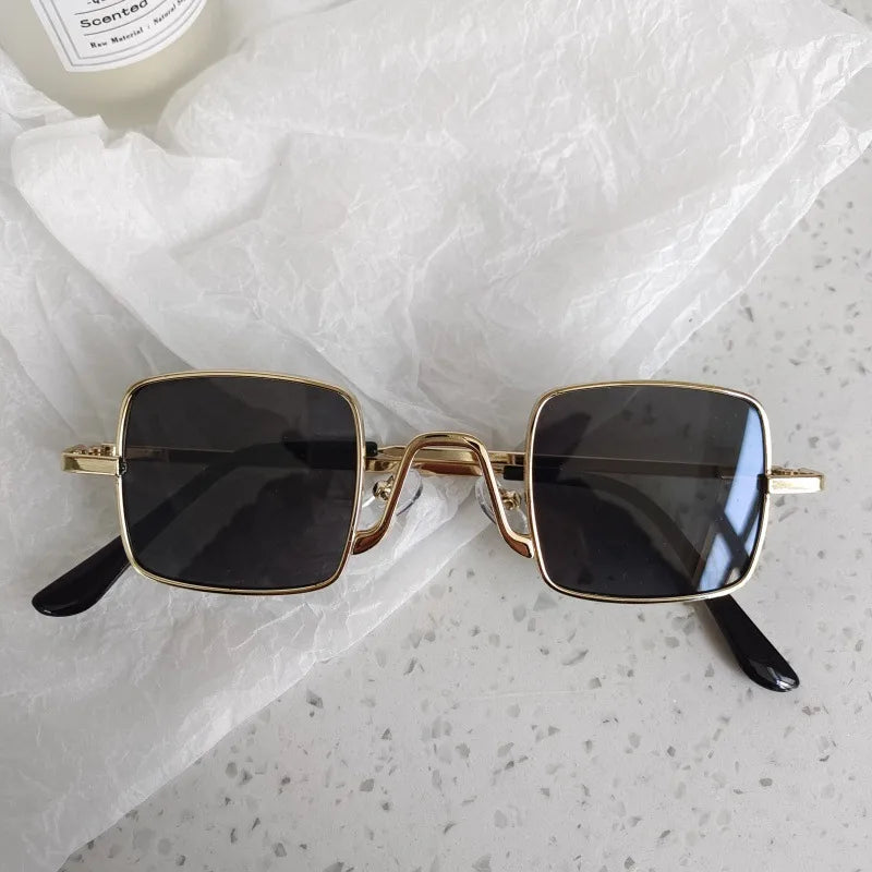 Black Kidsren's Dot Diamond Cute Cat Eye Male and Female Baby Sun Protection Personalized Fashion Sunglasses Colorful Pearl Sunglasses
