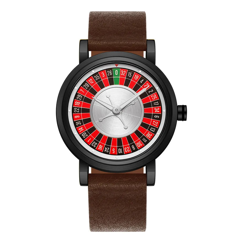 Retro Geometric Buckle Quartz Watch Men's Watches