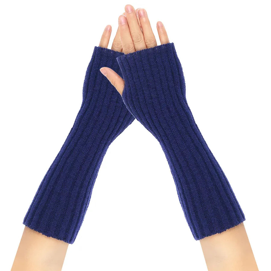 women's modern style solid color gloves 1 pair