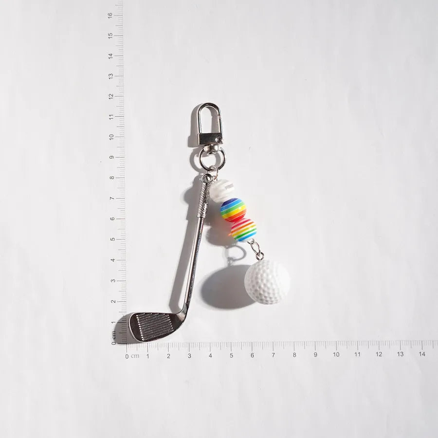 Creative Badminton Keychain Sports Keyring Pendant Jewelry Key Rope Mini Racket Hanging Charm Unisex Wedding Graduation Birthday