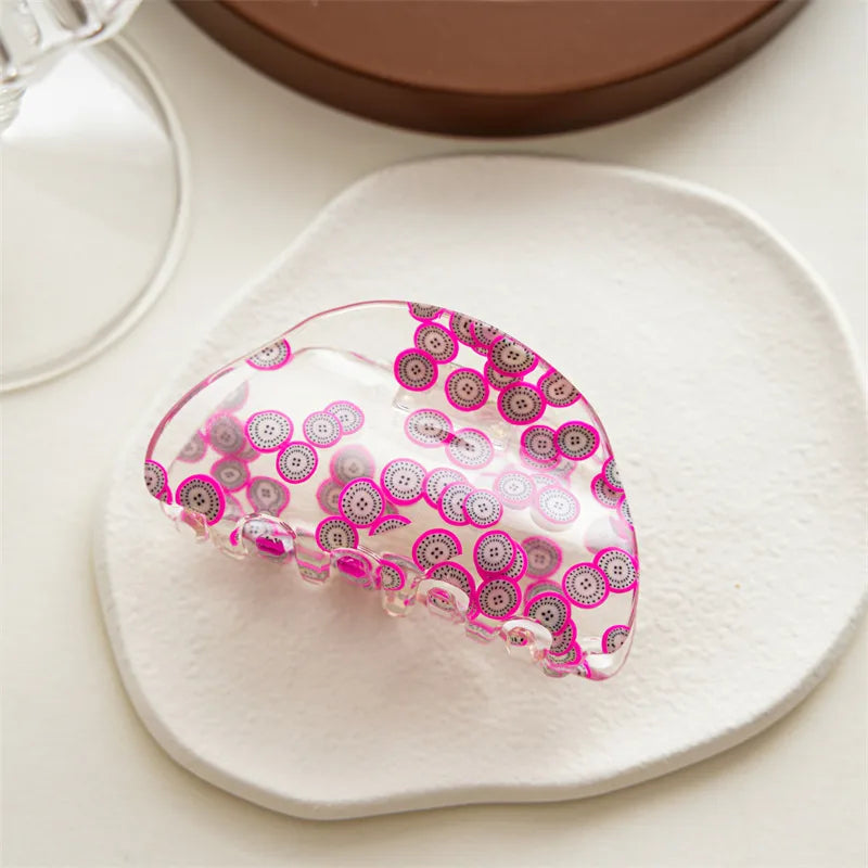 Elegant Lady  Women's Geometric Fruit Acrylic Headwear