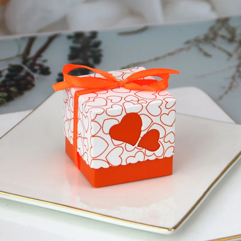 heart shape paper wedding party 1 piece
