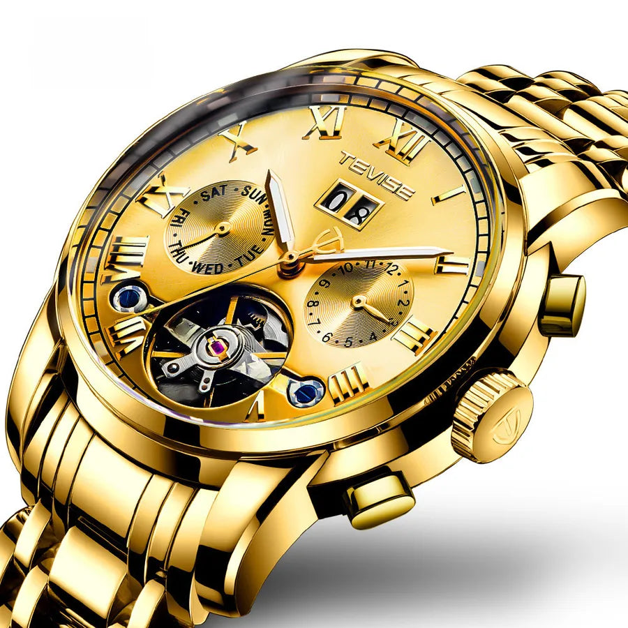 Swiss Tweis Famous watch Tourbillon watch Men's Fashion watch Mechanical watch Trendy Business watch