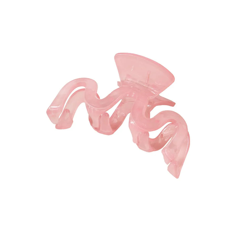 women's lady solid color resin stoving varnish hair claws