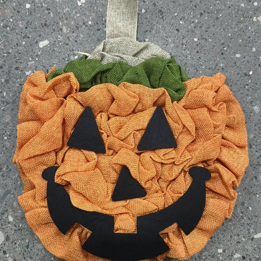 Halloween Cartoon Style Pumpkin Party Garlands Decorations Hanging Ornaments Party Supplies