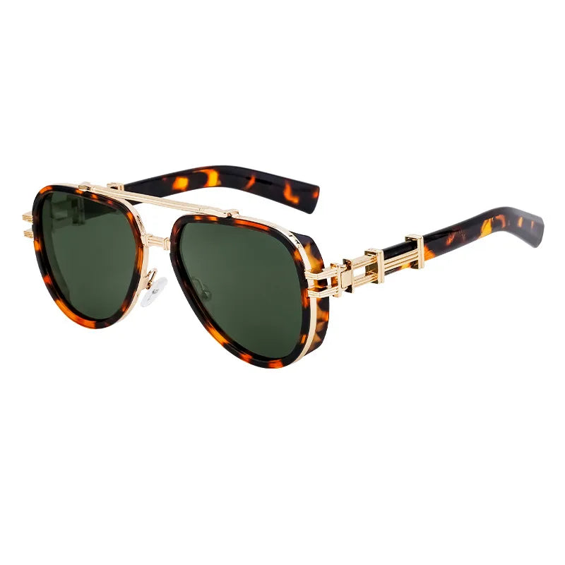 Streetwear Geometric Tac Square Full Frame Men's Sunglasses