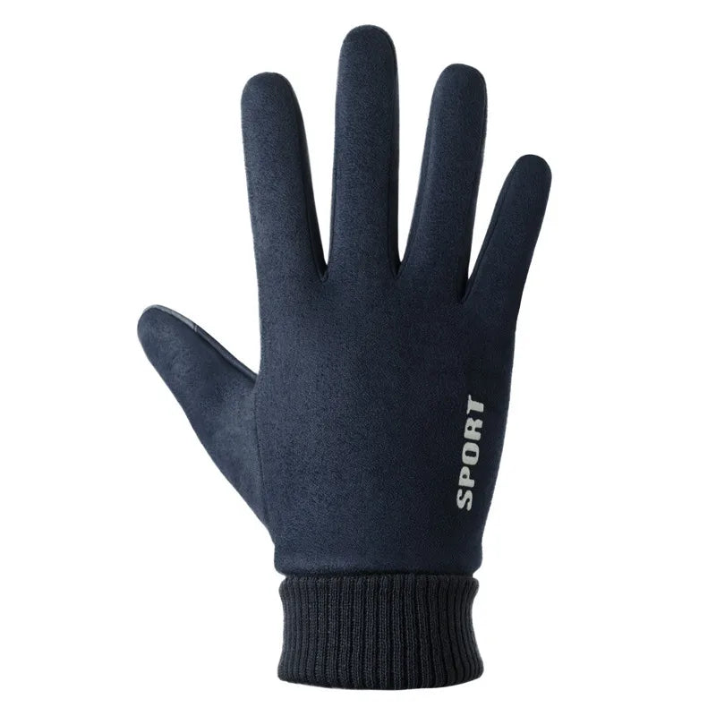 New unisex warm gloves autumn and winter touch screen riding driving outdoor full finger gloves manufacturers wholesale