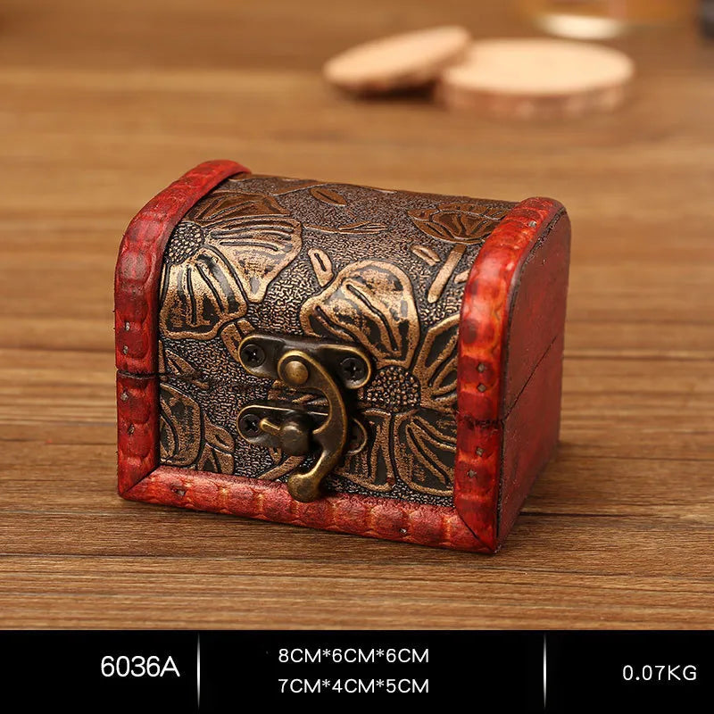 30 Wood Chinoiserie Casual Elegant Solid Color Storage Box