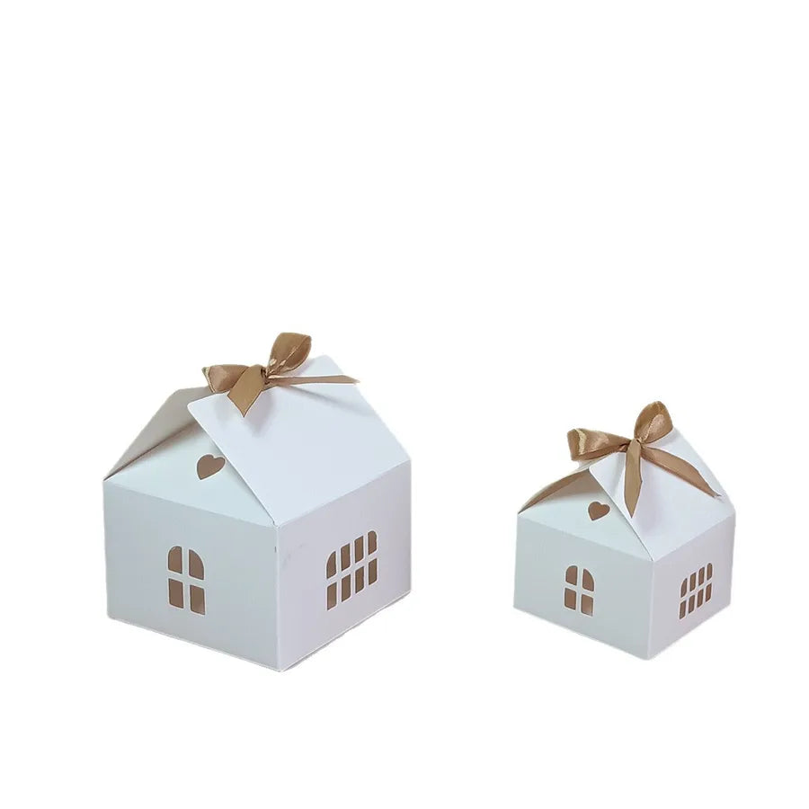 Creative Christmas Gingerbread House Gift Box Holiday Birthday Party Snack Cookie Packaging Box Festive airplane box