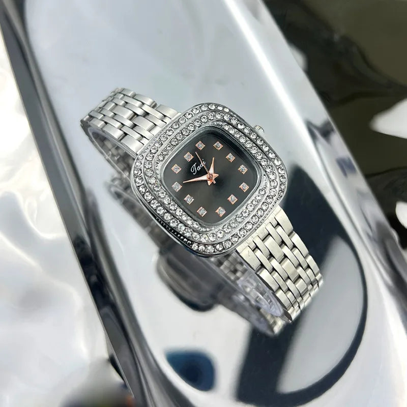 Simple Style Geometric Butterfly Double Snap Quartz Women's Watches