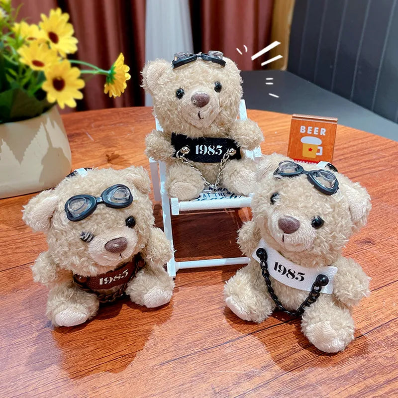 1 Piece Cute Bear Plush Unisex Bag Pendant Keychain