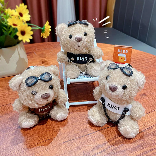 1 Piece Cute Bear Plush Unisex Bag Pendant Keychain