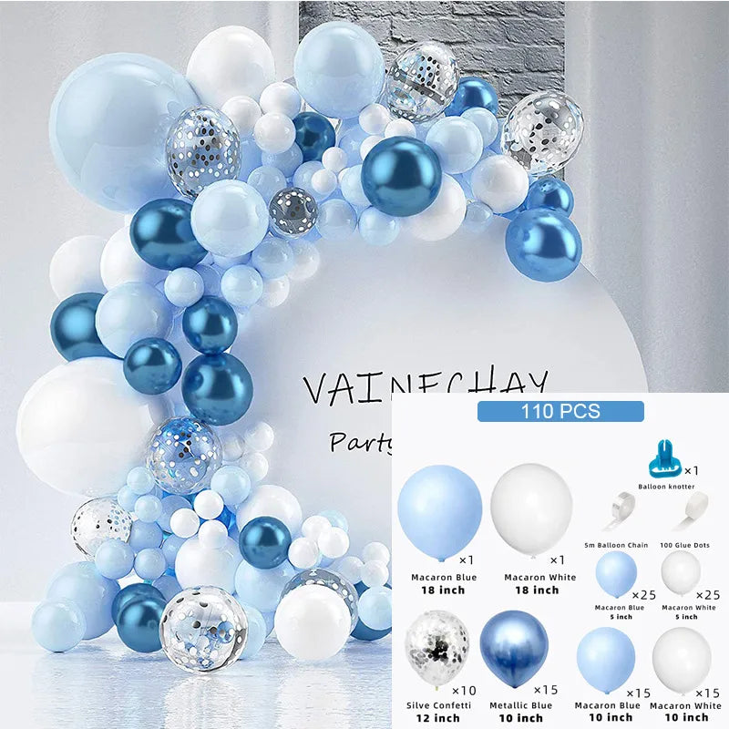 10 Series Birthday Party Decoration Balloon Suit Balloon Chain Arch Wedding Wedding Room Scene Arrangement