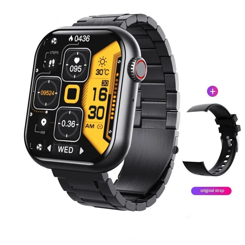New  F57 smart watch Bluetooth call heart rate body temperature voice assistant smart bracelet sports watch