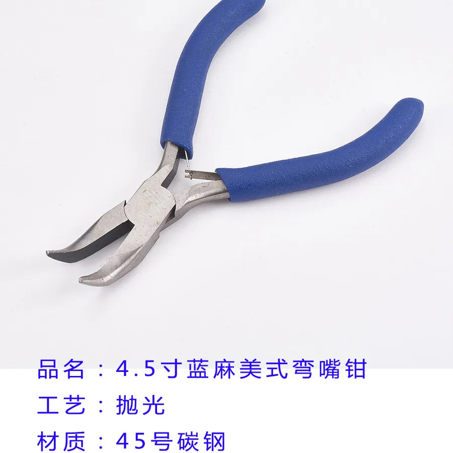 Handmade Jewelry Making Tools Multi-Model Clippers Sharp Mouth Round Mouth Bent Mouth Metal Polished Accessories For DIY Jewelry
