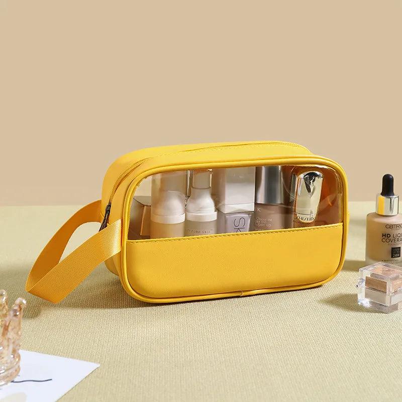 fashion solid color pvc pu leather storage box