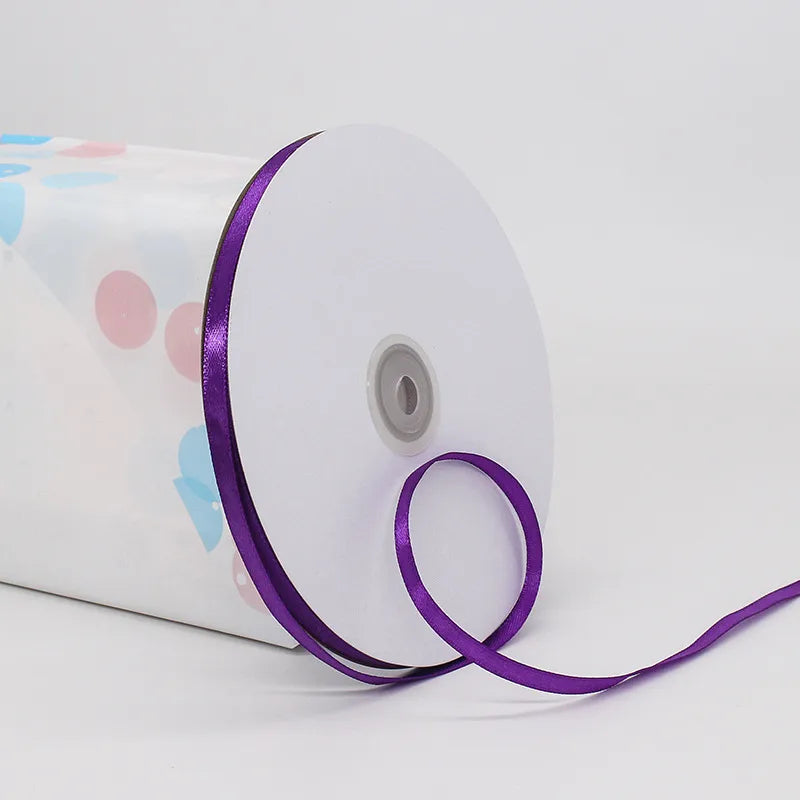 Classic Style Solid Color Polyester Wedding Birthday Party Supplies Gift Wrapping Supplies 1 Roll