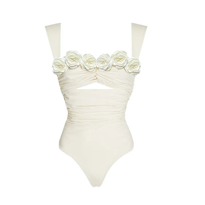 Women's Sexy Solid Color 1 Piece One Piece Swimwear
