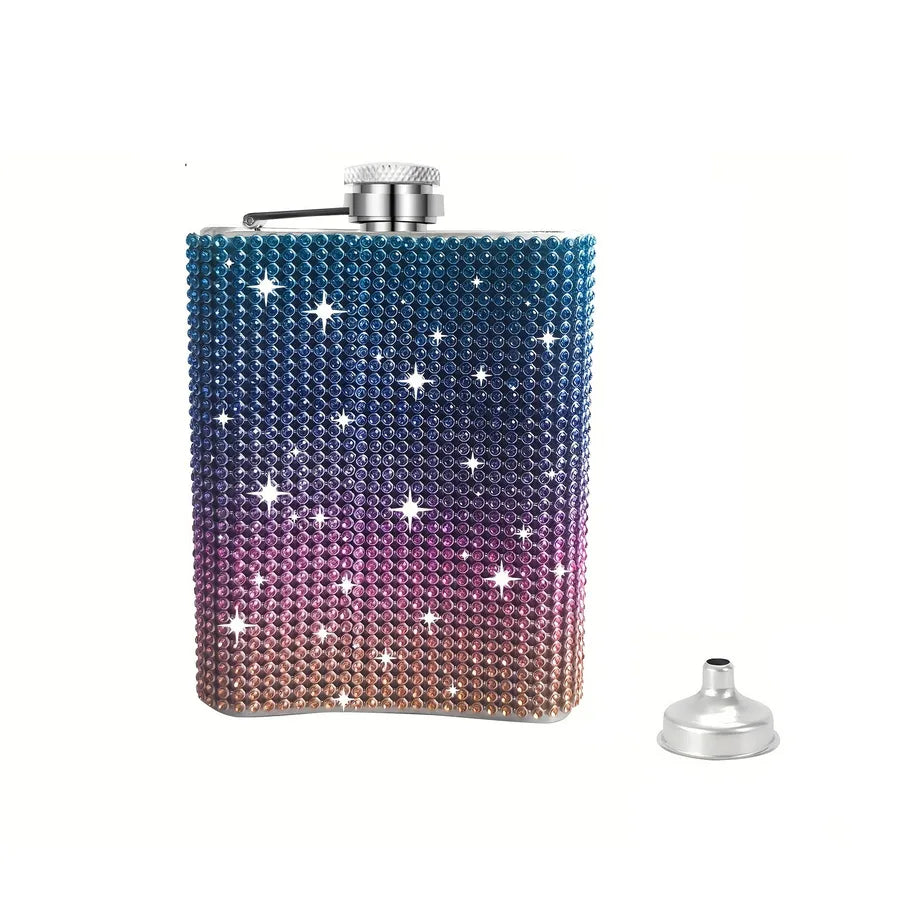 Elegant Solid Color 304 Stainless Steel Water Bottles 1 Piece
