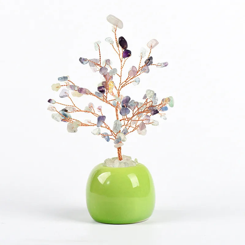 Simple Style Tree Crystal Ornaments Artificial Decorations