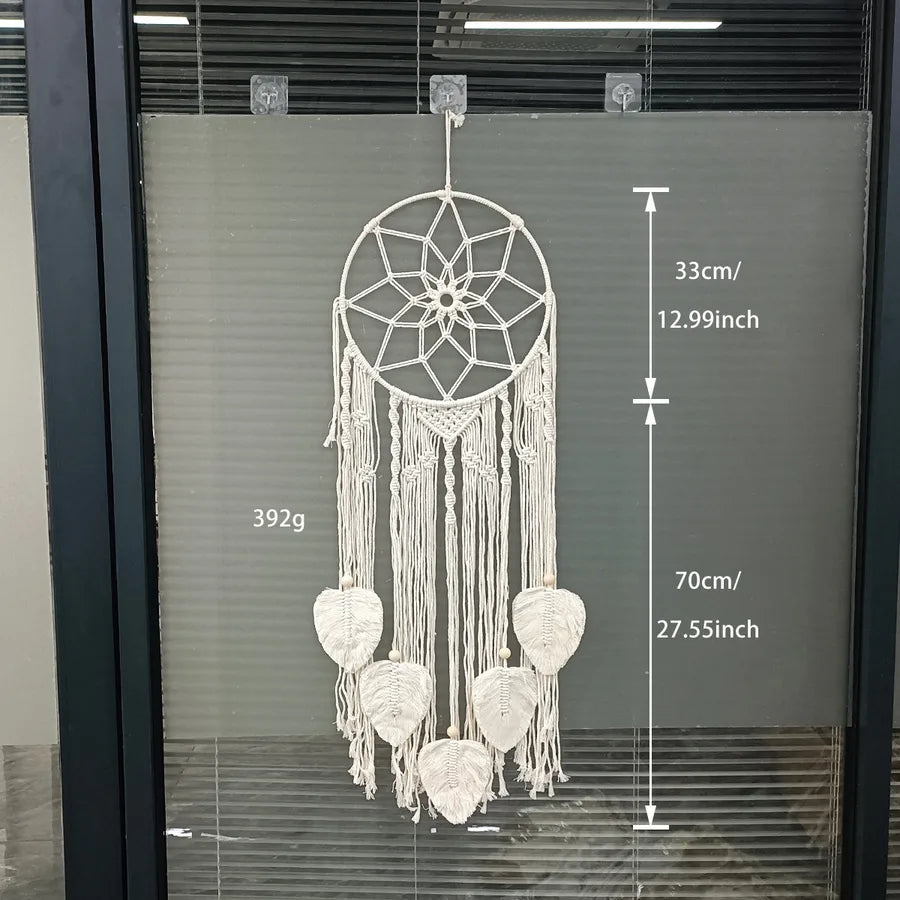 Nordic Style Vacation Dreamcatcher rope Iron Tapestry Dreamcatcher Artificial Decorations