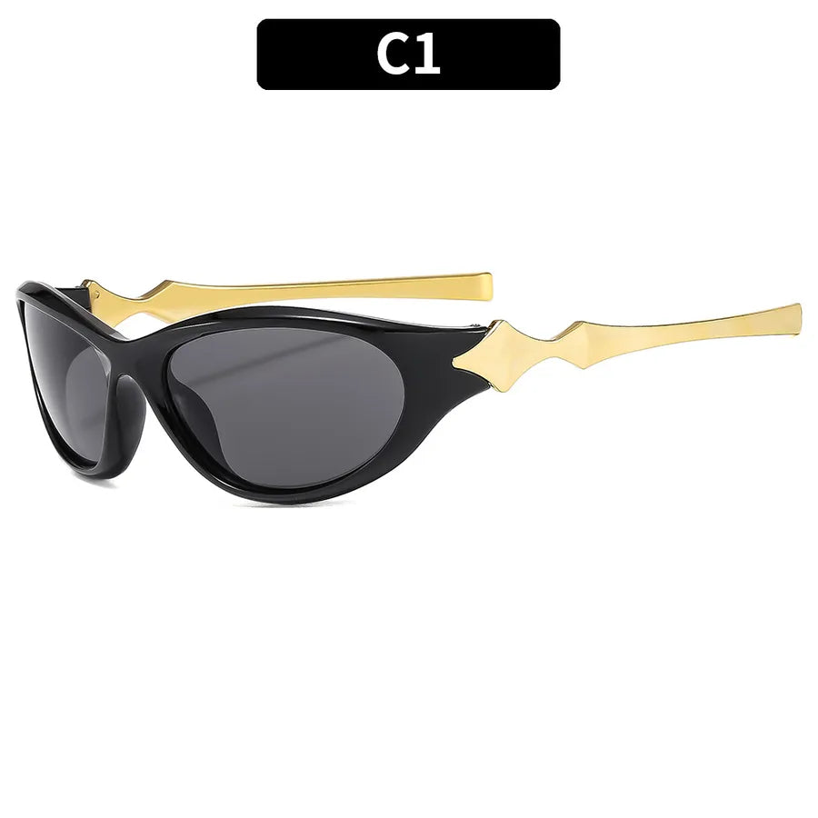 Streetwear Geometric Pc Special-Shaped Mirror Full Frame Glasses