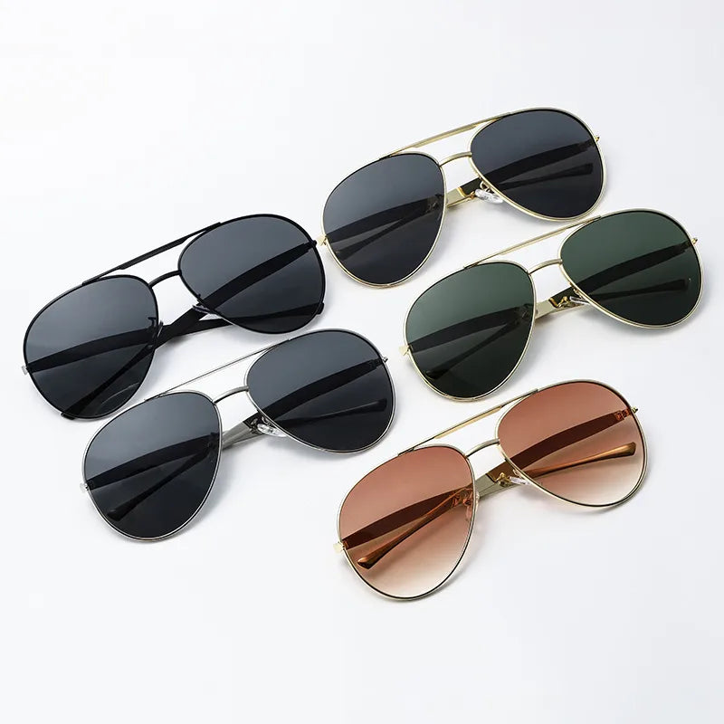 Elegant Simple Style Solid Color Pc toad glasses Full Frame Women's Sunglasses