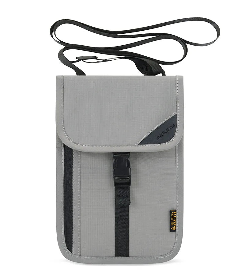 Unisex Basic Solid Color Nylon Passport Holders
