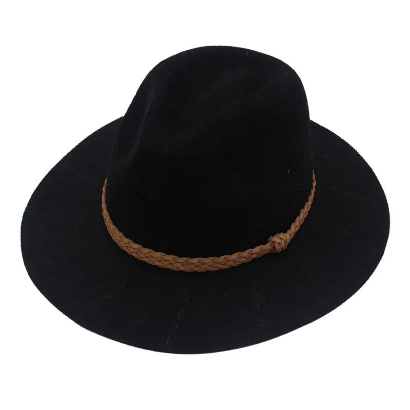 Women's Vacation Classic Style Solid Color Flat Eaves Straw Hat