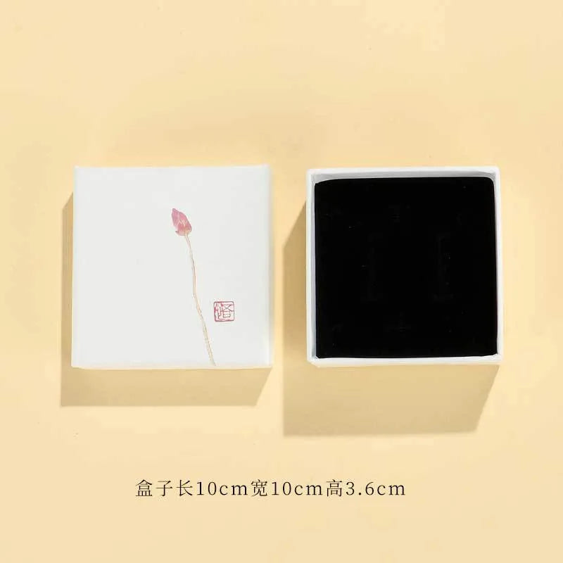 casual solid color pu leather jewelry boxes 1 piece