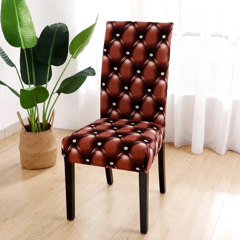 Chair Cover  Hotel Chair Cover Dining Chair Cover One-piece Elastic Chair Cover Office Computer Seat Cover