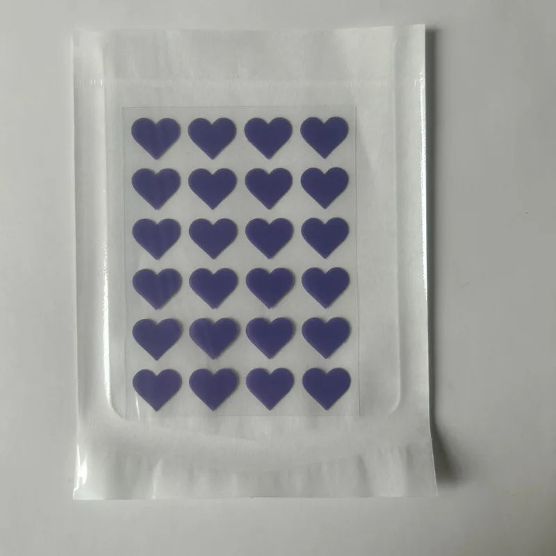 Color Pimple Stickers Love Star Pimple Stickers Special PE Pimple Stickers Pimple Stickers Cover Stickers