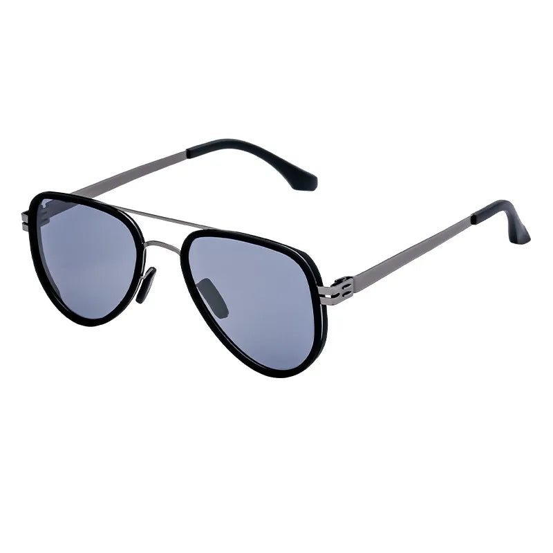Retro Classic Style Geometric Tac toad glasses Full Frame Men's Sunglasses