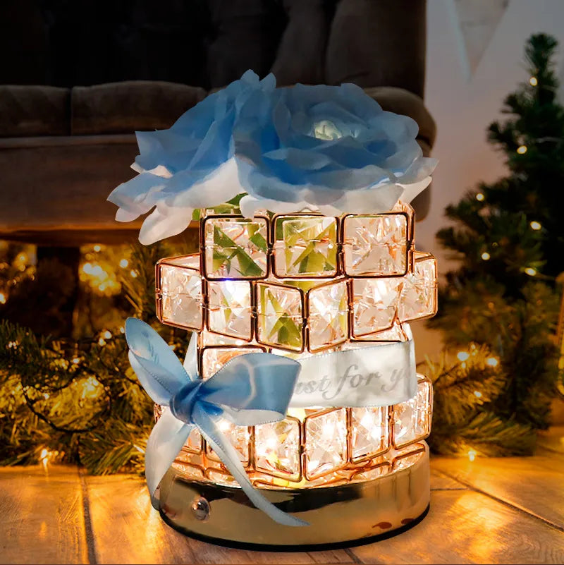 Christmas Casual Shiny Solid Color Crystal Ornaments Lighting Accessories