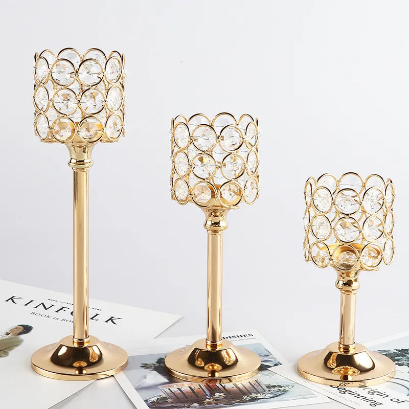 Solid Color Iron candlestick