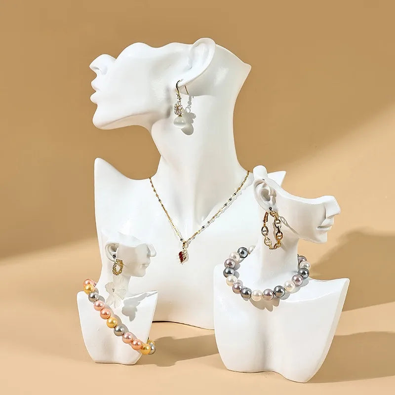 Nordic Style Human Resin Jewelry Display