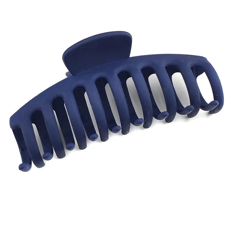 Elegant Simple Style Women's Solid Color Plastic Resin Hair Claws