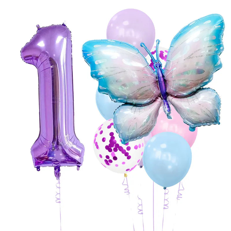 Birthday Simple Style Classic Style Color Block Aluminum Film Birthday Festival Balloons