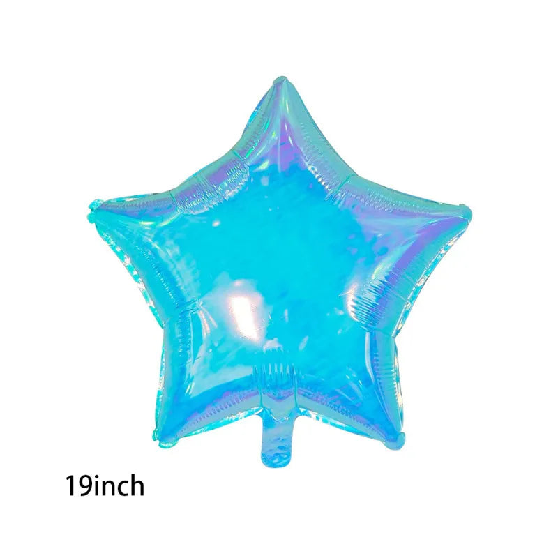 Birthday Casual Sweet Star Heart Shape Butterfly Aluminum Film Party Festival Balloons