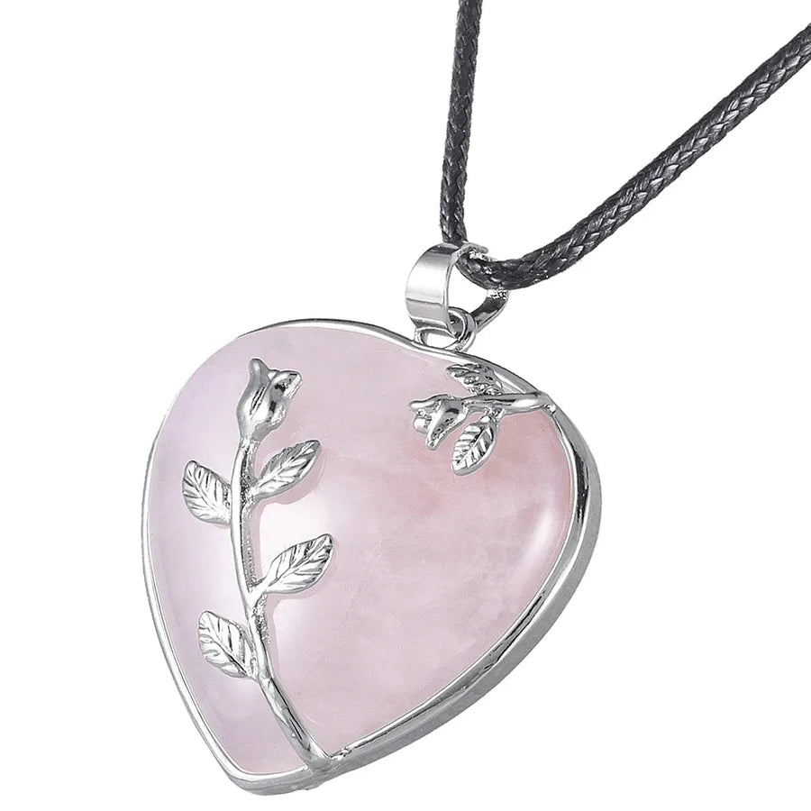 elegant streetwear heart shape crystal alloy wholesale charms