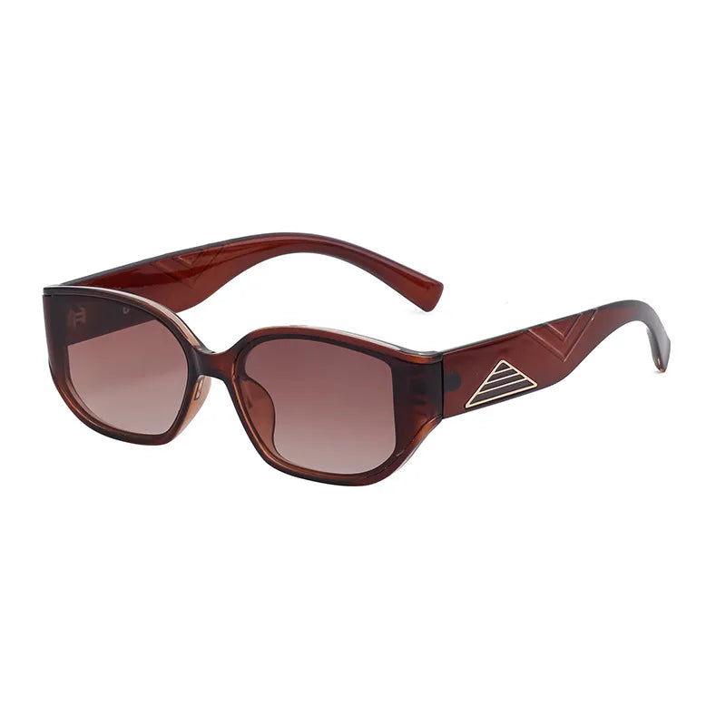 Streetwear Geometric Pc Oval Frame Full Frame Women's Sunglasses