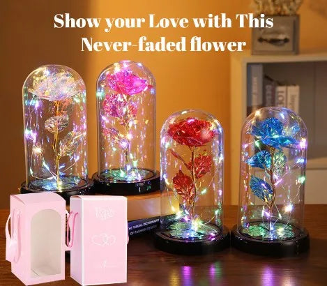 valentine's day romantic pastoral flower plastic indoor party date rose flower