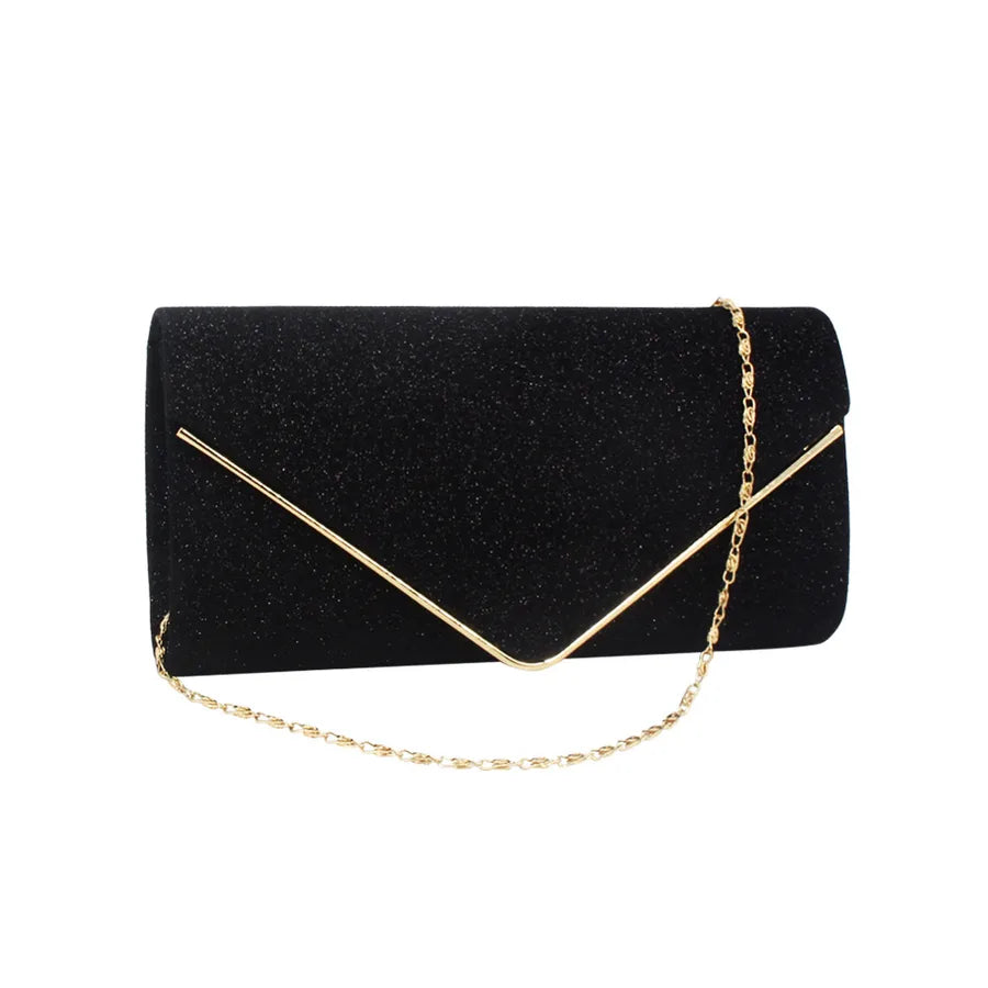 women's all seasons pu leather elegant clutch bag