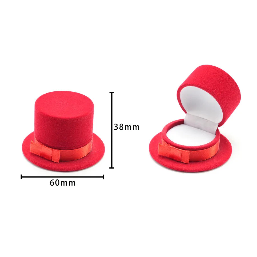 1 Piece Flannel Simple Style Classic Style Daily Angel Crown Strawberry Jewelry Boxes