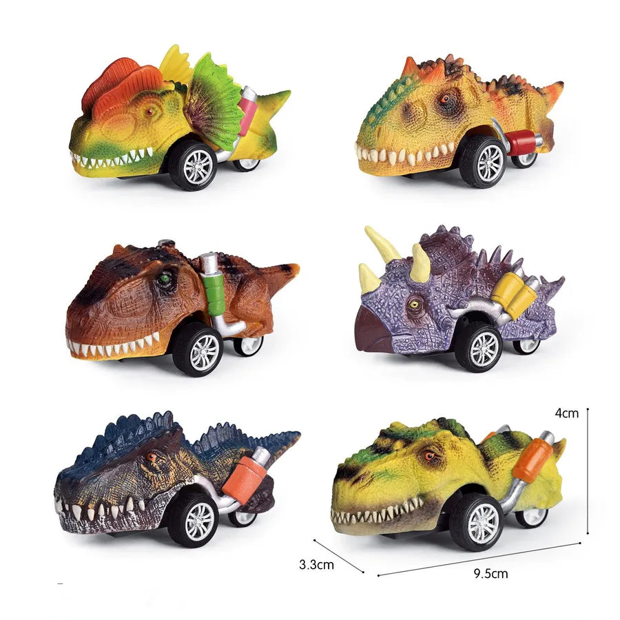 Boy'S Dinosaur Plastic Animal Simulation Model Car Model