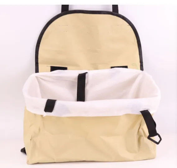 simple style classic style cloth color block pet bags for travel