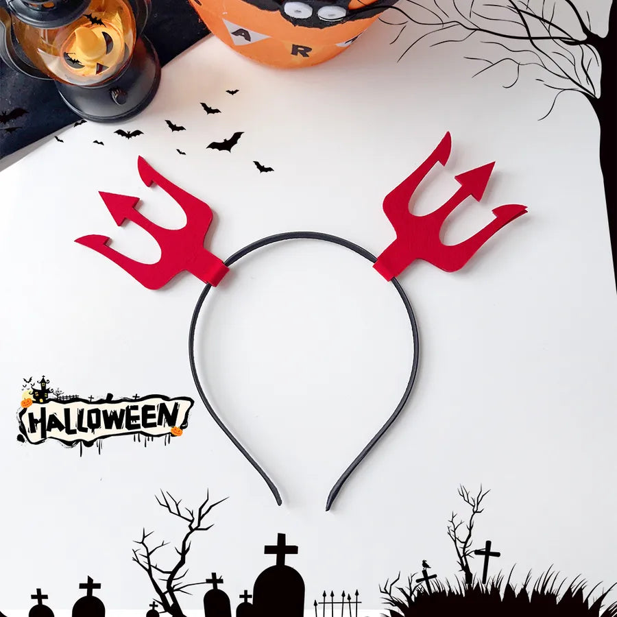 New Arrival Halloween Ornaments Creative Funny Pumpkin Ghost Bat Side Clip Top Clip Festival Atmosphere Hair Accessories