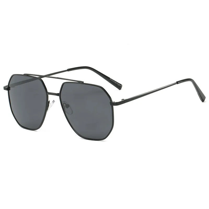 Casual Business Classic Style Solid Color Tac toad glasses Avaitor Full Frame Men's Sunglasses